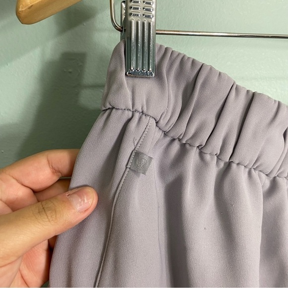 Lululemon Noir Crop Purple Pants Stretch Sz 4 W6AYAS‎ - Picture 6 of 8